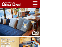 Tablet Screenshot of onlyone-style.com